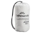 Kathmandu Breathable Comfortable Easy-to-Care Cotton Camping Sleeping Bag Liner  Unisex - Ivory Natural