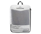 Kathmandu Microfibre Extra Large Compact Lightweight Quick Drying Soft Towel  Unisex  Towels - Blue Dark