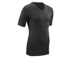 Kathmandu KMDCore Polypro Unisex Thermal Short Sleeve V Neck Base Layer Top v2  T-Shirt  Tops - Black
