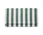Kathmandu Microfibre Extra Large Compact Lightweight Quick Drying Soft Towel  Unisex  Towels - Silver Grey/Dark Spruce Stripe