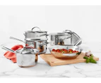 Essteele Per Vita Copper Base Stainless Steel Induction 5 Piece Cookware Set