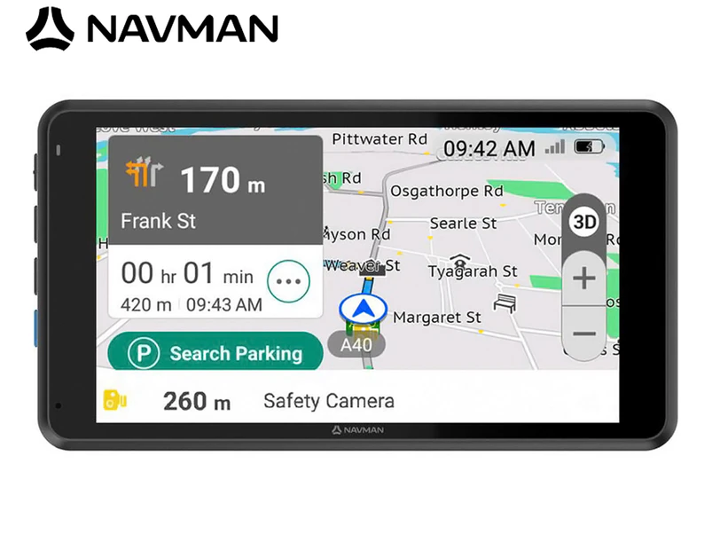 Navman MiCam 5-Inch Dash Cam w/ GPS Unit