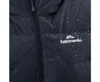 Kathmandu Epiq Womens Hooded Down Puffer 600 Fill Warm Outdoor Winter Jacket  Women's  Puffer Jacket - Blue Midnight Navy