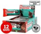 12 x CLIF Builders Protein Bars Chocolate Mint 68g 1
