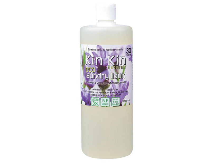 Kin Kin Naturals Eco Laundry Liquid Lavender&Ylang 1050ml