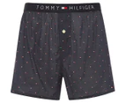 Tommy Hilfiger Men's Slim Fit Woven Boxer - Sailor Navy