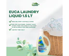 Euca Concentrated Laundry Liquid - Colour Removed - 1.5Lt [Free shipping if purchased alone T&C apply]