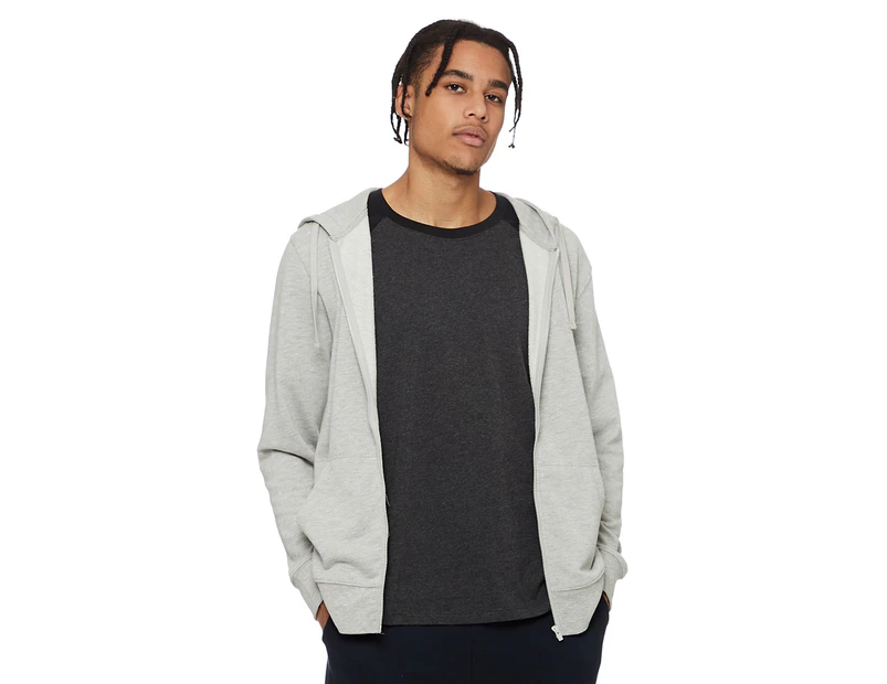 Bonds Men's Essentials Zip Hoodie - Shadow Marle