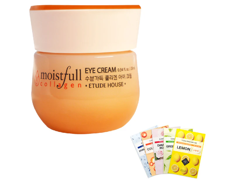 Etude House Moistfull Collagen Eye Cream 28ml + Face Mask