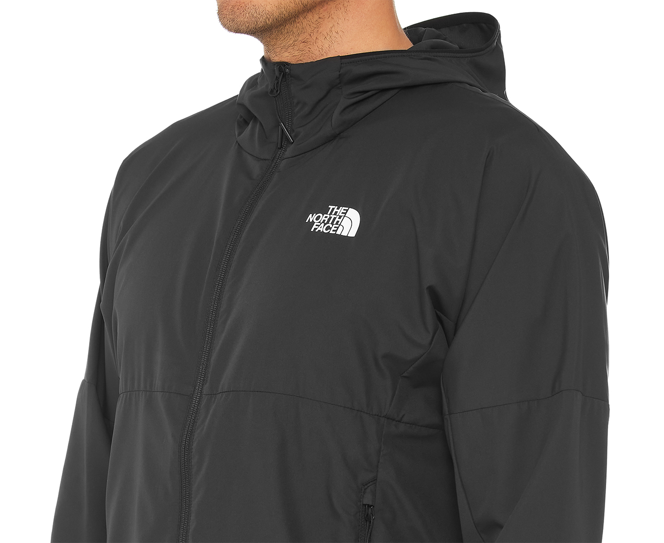 north face hooded windbreaker