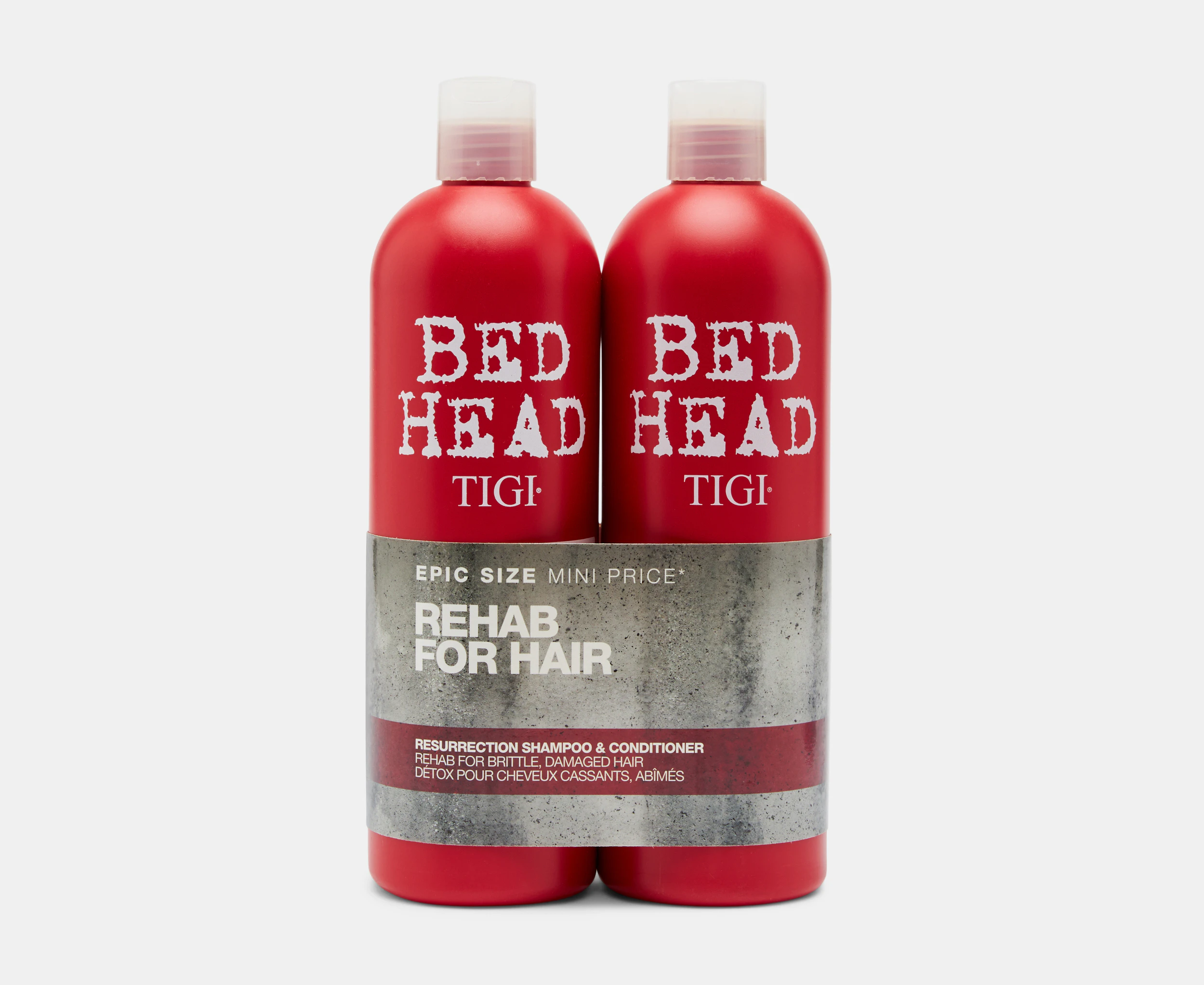 TIGI Bed Head Resurrection Shampoo & Conditioner Pack 750mL