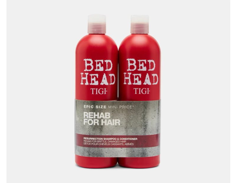 TIGI Bed Head Resurrection Shampoo & Conditioner Pack 750mL