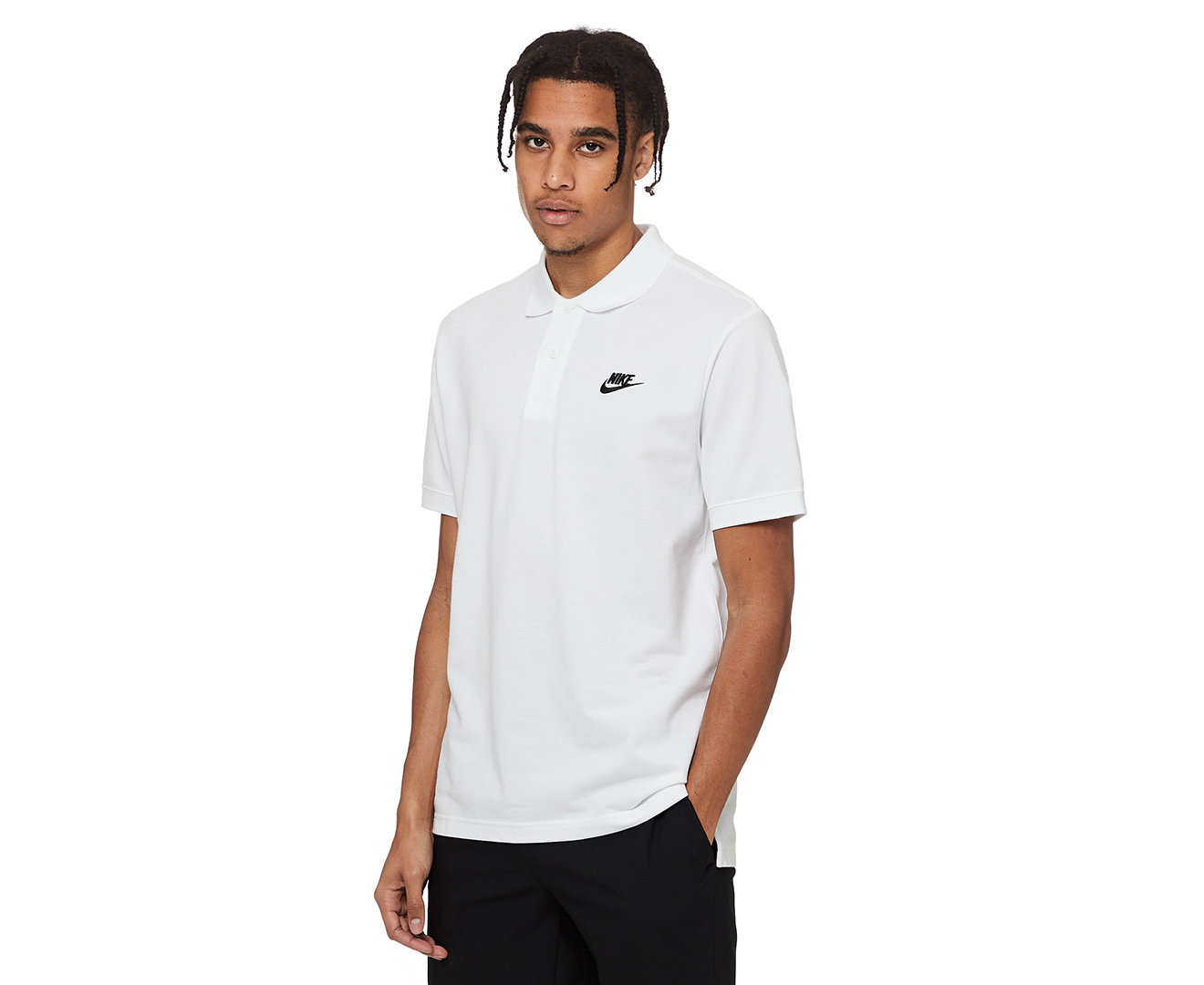 Nike Sportswear Men's Match Up Pique Polo - White | Catch.co.nz