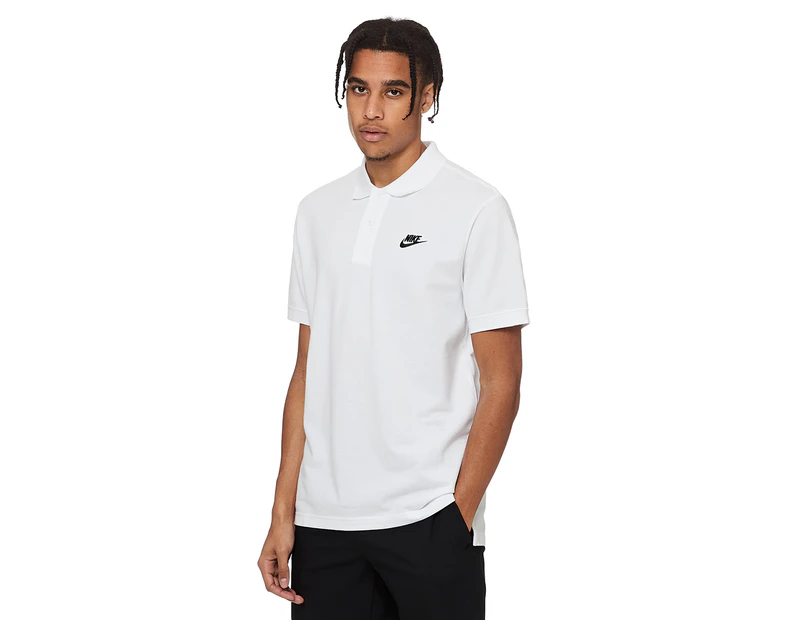 Nike Sportswear Men's Match Up Pique Polo - White