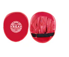 Red Boxing Glove Pad Home Gym Mma Muay Thai Fitness Equipment - Red