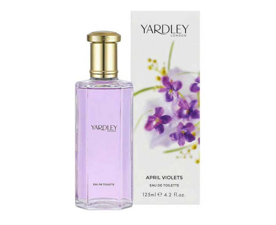 April Violets Eau De Toilette Spray By Yardley London 125Ml