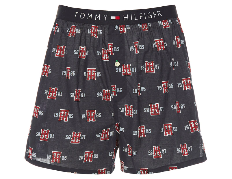 Tommy Hilfiger Men's Regular Fit Woven Boxer - Midnight