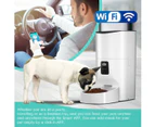 Petscene 9L Automatic Pet Feeder Wi-Fi Smart Cat Dog Feeder with App Remote Control