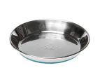 Rogz Anchovy Stainless Steel Cat Bowl Blue