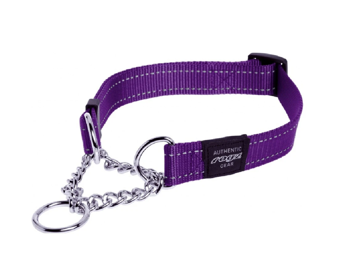 Rogz Dog Obedience Collar Purple