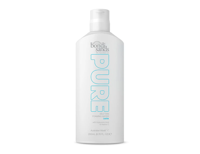 Bondi Sands PURE Dark Self Tan Foaming Water 200ml