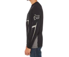 Fox Men's Cntro Long Sleeve Tee / T-Shirt / Tshirt - Black