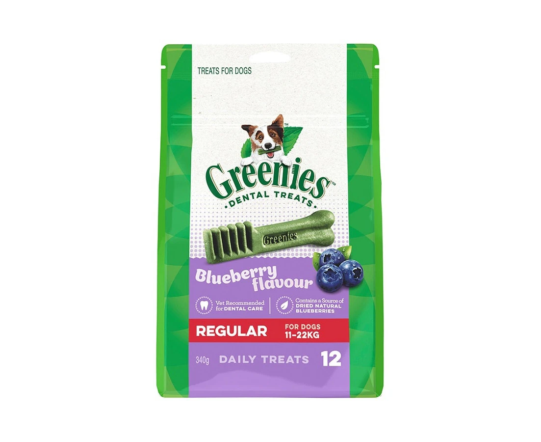 Greenies Blueberry Dental Chews Regular