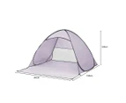 Mountview Pop Up Beach Tent Caming Portable Shelter Shade 4 Person Tents Fish