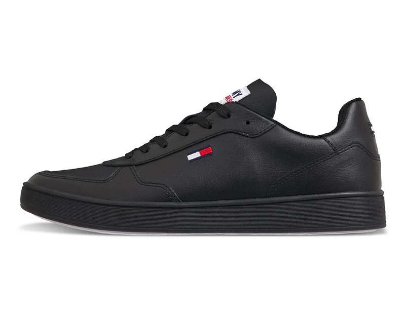 Tommy Hilfiger Men's Jeans Essential Cupsole Trainers - Black