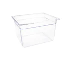 Vogue Clear Polycarbonate 1/2 Gastronorm Tray 200mm