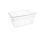 Vogue Clear Polycarbonate 1/2 Gastronorm Tray 150mm