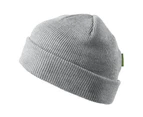 Kathmandu Fyfe Men's Women's Everyday Casual Knit Winter Warm Beanie Hat - Grey Mid Marle