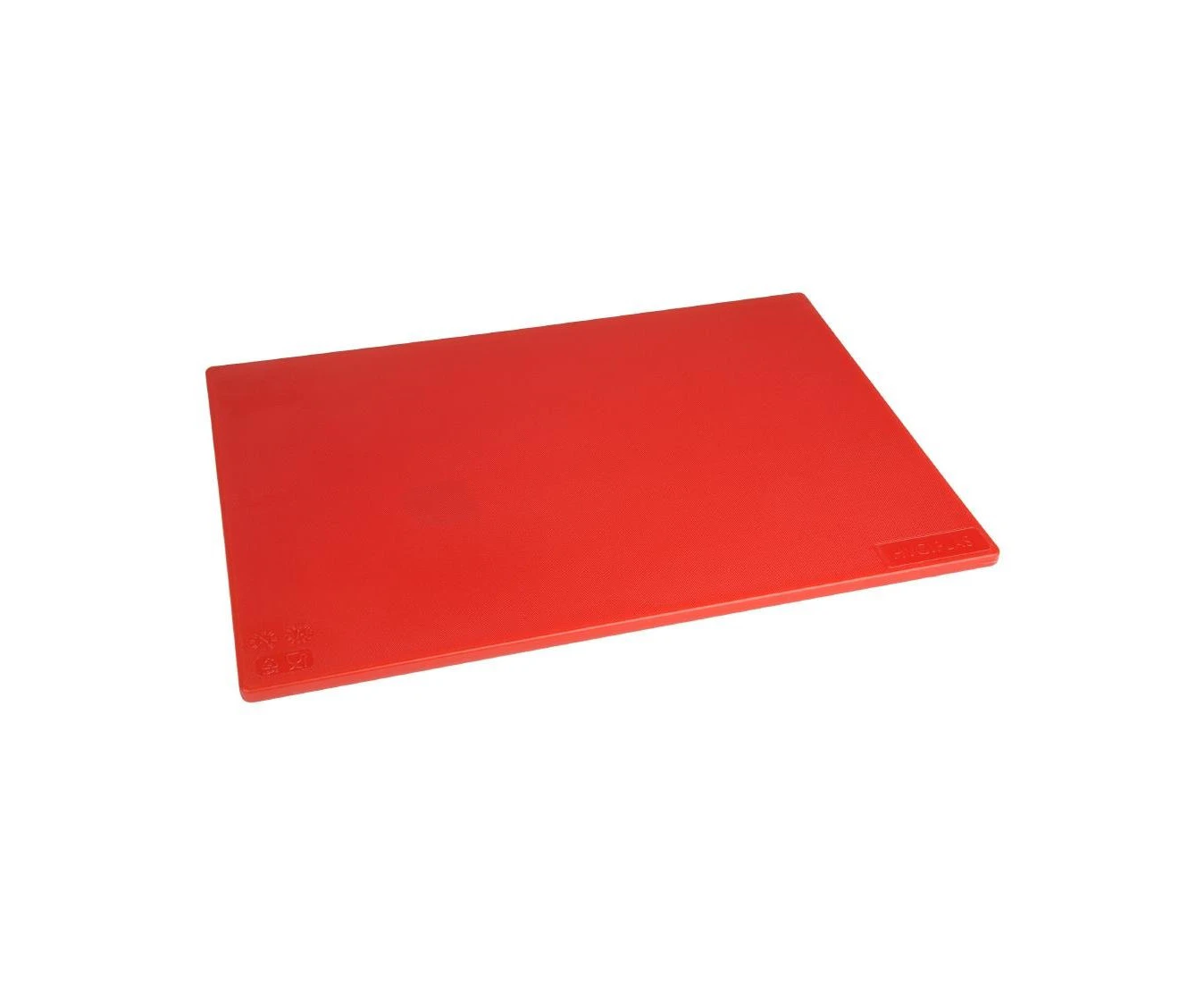 Hygiplas Standard Low Density Red Chopping Board