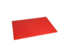 Hygiplas Standard Low Density Red Chopping Board