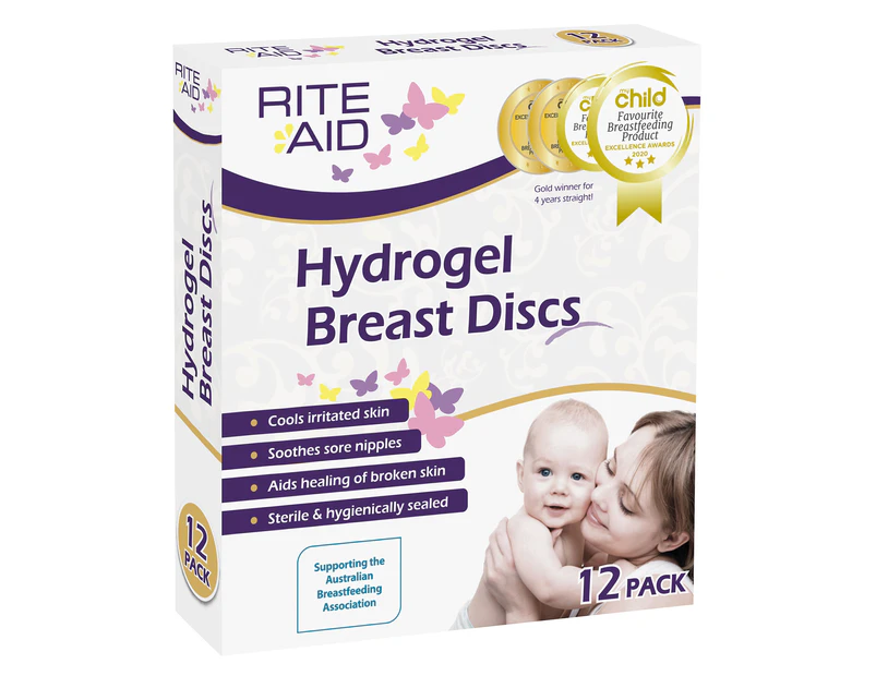 Rite Aid Hydrogel Breast Discs 12Pk