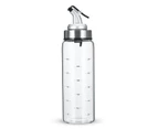 Oil Olive Vinegar Dispenser Sprayer Pourer Glass Bottle Storage Kitchen Cook 300ml Plastic