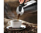 450ml Percolator Stove Top Coffee Maker Moka Espresso Latte Stainless Pot