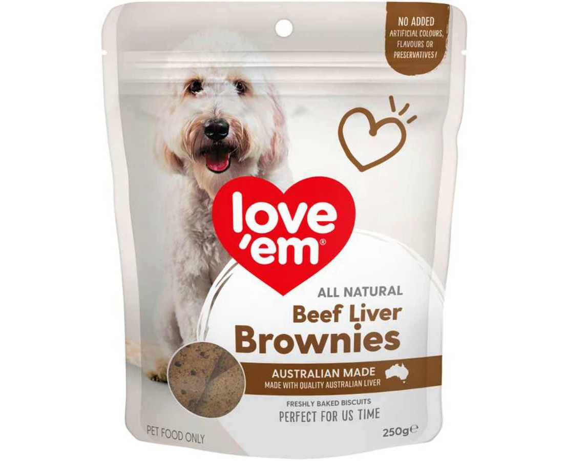 Love'em Liver Brownie 250G