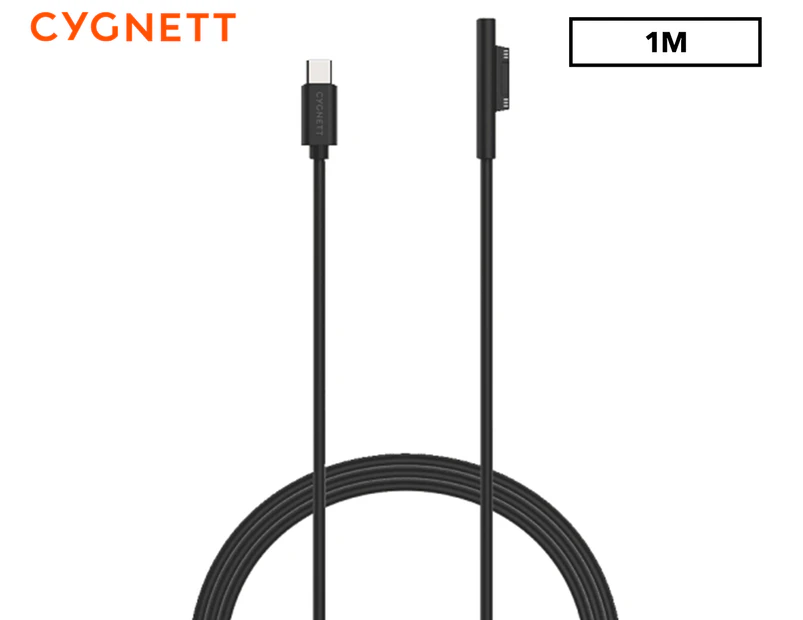 Cygnett Essentials 1m USB-C to Surface Magnetic Charging Cable