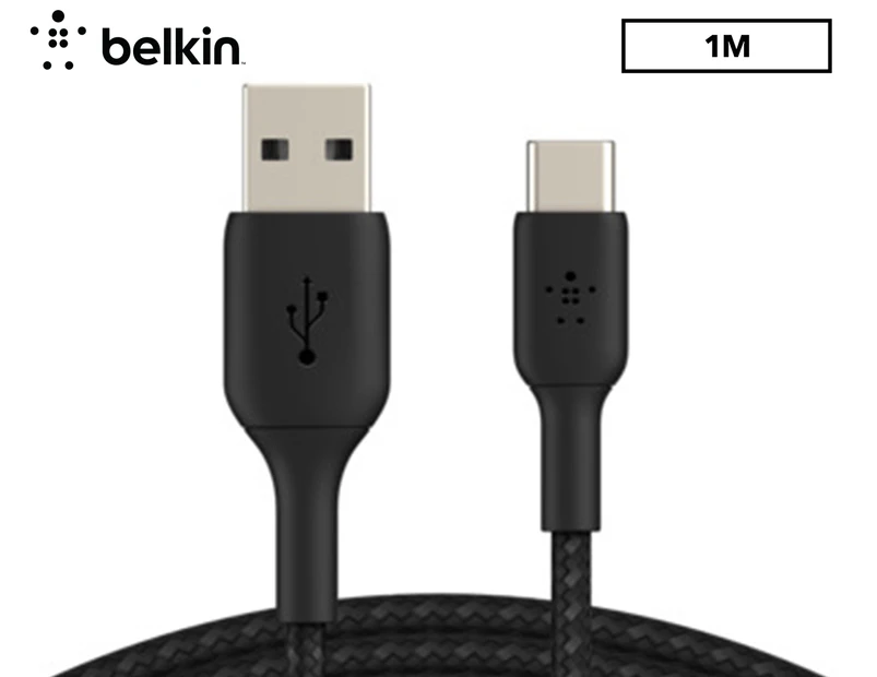 Belkin 1m BOOST CHARGE Braided USB-C to USB-A Cable