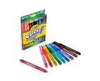Crayola Clicks 10 Pack Retractable Markers - Multi 2