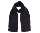 AC-LAB Kids' Cable Scarf - Navy
