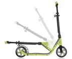 Globber One NL 205 Adult Scooter - Lime Green/Dark Grey