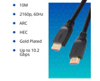HDMI Cable V2.0 10m VCOM UHD 4K 1080p HEC ARC High Speed Copper Wire