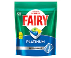 4 x 41pk Fairy Platinum All In One Dishwasher Caps Lemon