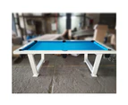 8FT Luxury Slate Outdoor Pool Billiard Snooker Table