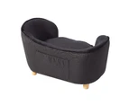 Petset Pet Sofa Black