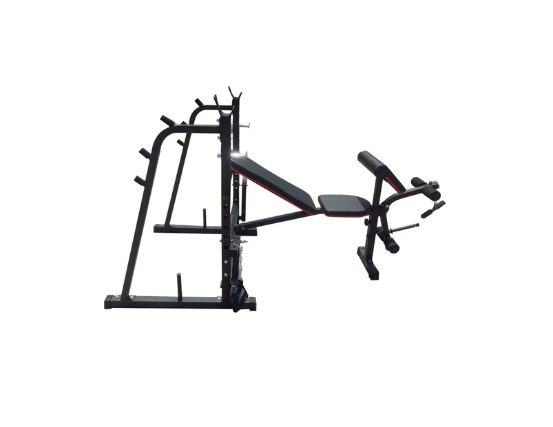JMQ Fitness RBT3015 Multi-Station Weight Bench Press Fitness Incline Gym Workout