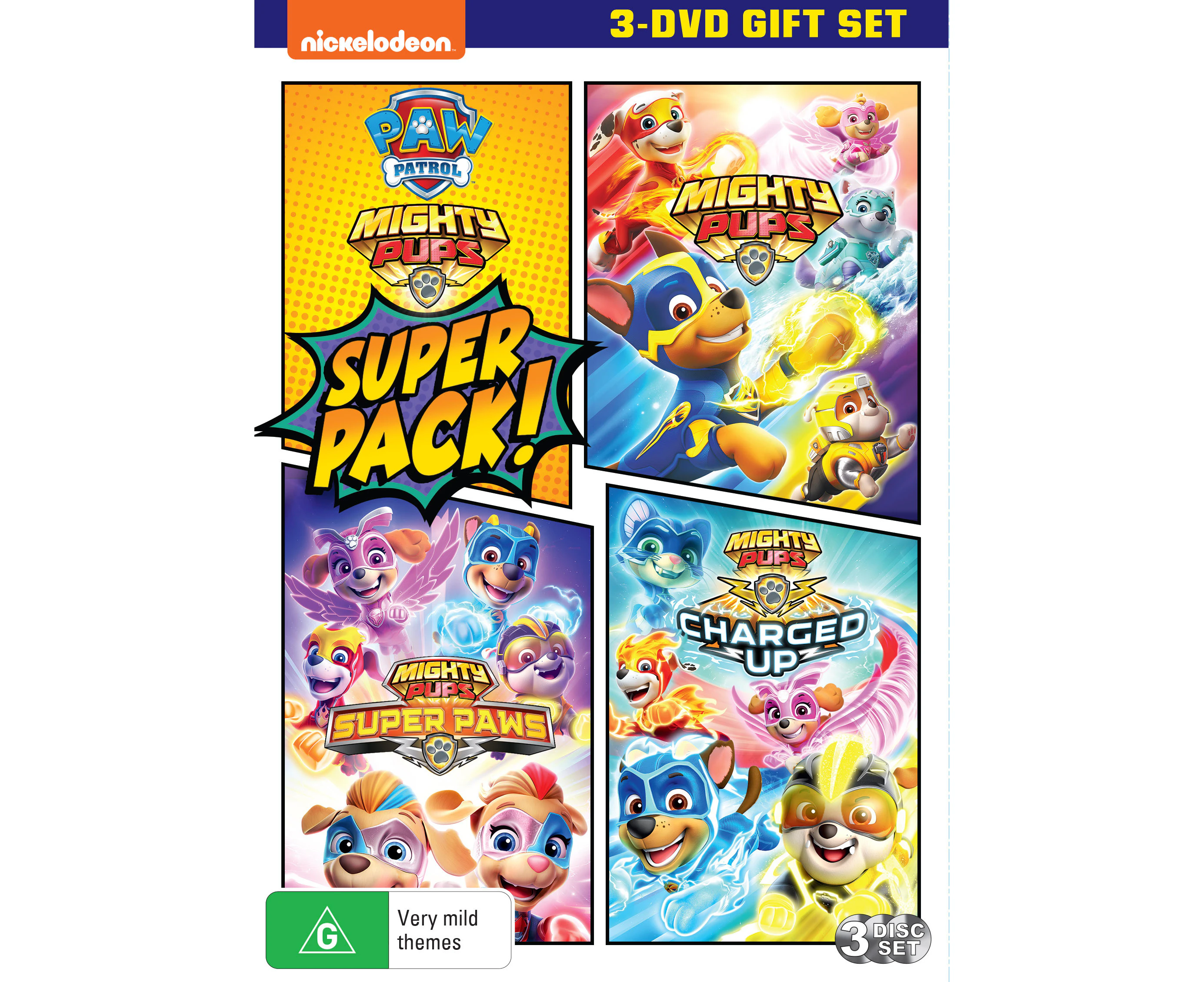 Paw Patrol | Mighty Pups Super Pack DVD