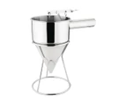 Vogue Stainless Steel Piston Funnel 1.3Ltr